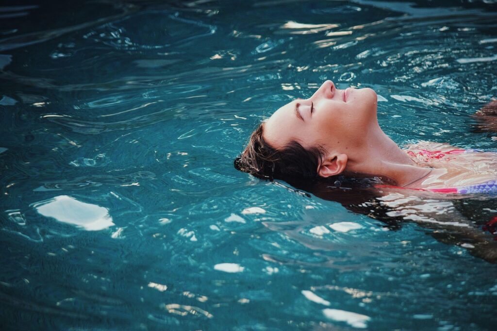 Swimming full body zero joint stress