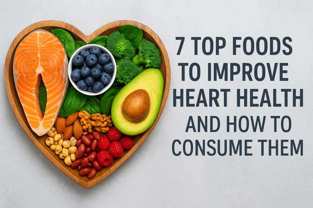 Top Foods to Improve Heart Health Featured image